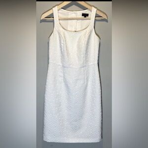 The Limited Sleeveless White Sheath Dress Size 2